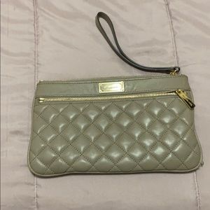 Michael kors large quilted wristlet